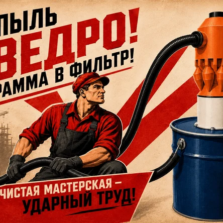 Циклонный фильтр двухконтурный второго поколения